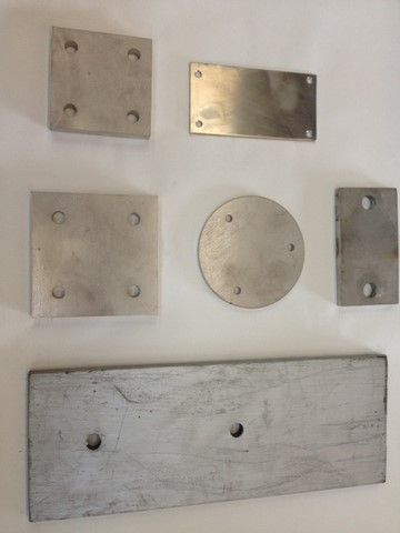 platines inox