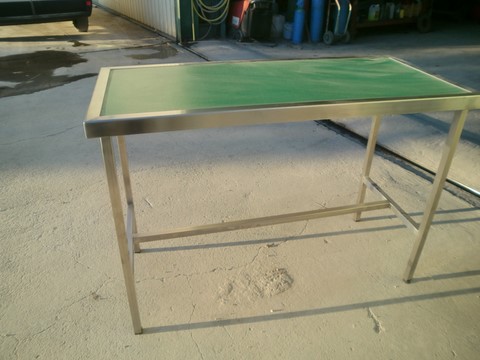 table vétérinaire inox caldor